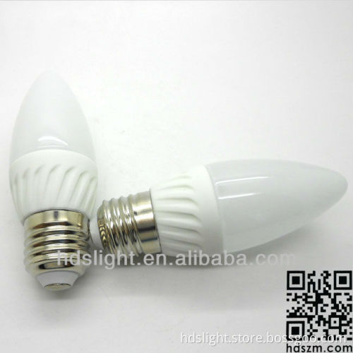 3*1W ceramic candle lamp e27